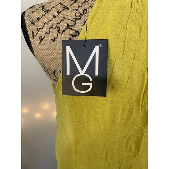 (C-75) Mille gabrielle‎ short sleeves dress size S green color - Picture 7 of 9